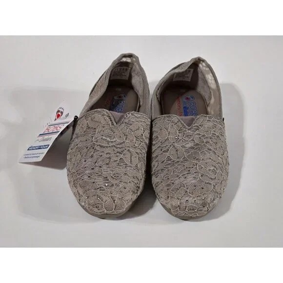 NWOB Bobs By Sketchers Mesh Slip On Shoes Women's US Sz 7 - Picture 2 of 11